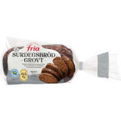 Surdegsbröd grovt Fryst Glutenfri 500g Fria.