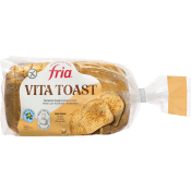Vita toast formbröd Glutenfri Fryst 500g Fria.