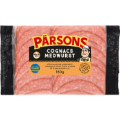 Cognacsmedwurst 160g Pärsons.