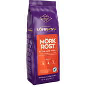 Kaffe Mörkrost hela bönor 400g Löfbergs.