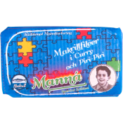 Makrillfiléer I Curry Och Piri-piri 120g Manná.
