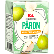 Måltidsdryck Päron 2dl ICA.