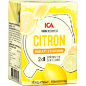 Citron måltidsdryck 2dl ICA.