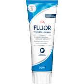 Tandkräm Fluor 75ml ICA.