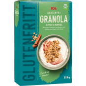 Gl-fri Granola äpple kanel 325g ICA.