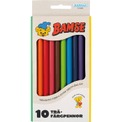 Träfärgpennor Bamse 10-p Kärnan.