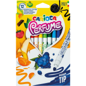 Doftfiberpennor 12-p Carioca.