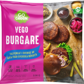 Vegoburgare Ärta 320g GoGreen.
