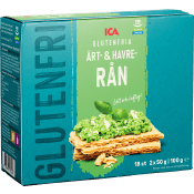 Rån Spröda Ärt & Havre Glutenfri 100g ICA.