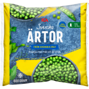 Ärtor Fryst 600g ICA.