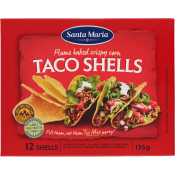Taco Shells 135g Santa Maria.