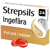 Strepsils Ingefära Sugtablett 24-p.