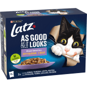 Kattmat AGAIL Mixed Selection i géle 12-p Latz.