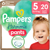 Byxblöjor Harmonie Pants Strl 5 12-17kg 20-p Pampers.