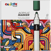 Akrylpennor 8-p Carioca.