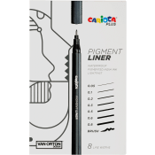 Pigment Liner 8-p Carioca.