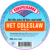 Coleslaw Het 200g Korvpojkarna.
