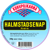 Halmstadsenap Grov 200g Korvpojkarna.