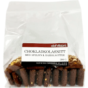 Chokladkolasnitt Med Apelsin & Hasselnöt 200g Olof Viktors i Glemminge.