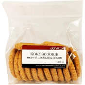 Kokoscookie Med Vit Choklad & Citron 200g Olof Viktors i Glemminge.