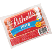 Grillkorv Hots Skinnfri 400g Lithells.