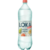 Kolsyrat Vatten Persika Päron 1,5l Loka.