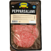 Pepparsalami 80g Risbergs Chark.