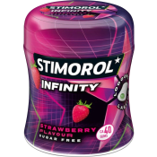 Tuggummi Sockerfri Infinity Strawberry/Lime 88g Stimorol.