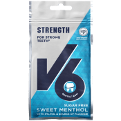 Tuggummi Sockerfri Strong Teeth Sweet Menthol 30g V6.