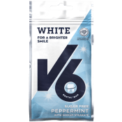 Tuggummi Sockerfri White Peppermint 30.8g V6.