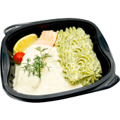 Laxfilé Med Dillmos Och Citronsås 425g Jätten Cater.