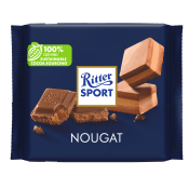 Chokladkaka Nougat Praline 100g Ritter sport.