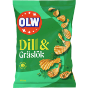 Chips Dill & Gräslök Chips 175g OLW.
