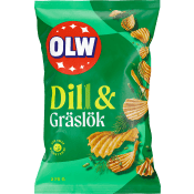 Chips Dill & Gräslök 275g OLW.