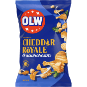 Chips Cheddar Royal & Sourcreme 275g OLW.