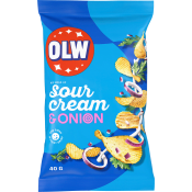 Chips Sourcream & Onion liten påse 40g OLW.