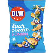 Chips Sourcream & Onion Chips 175g OLW.