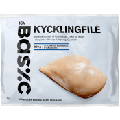 Kycklingbröstfilé 900g ICA Basic.