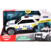 Polisbil Ford Interceptor 27cm Dickie Toys.