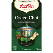 Green chai 17-p KRAV Yogi Tea.