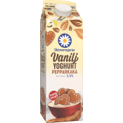Vaniljyoghurt Pepparkaka 2,5% 1000g Skånemejerier.