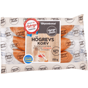 Högrevskorv 82% Kötthalt 225g Rybergs Charkuteri.