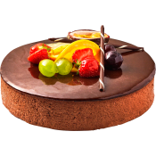 Moussetårta Choklad/Hallon 12 Bitar 1200g Bake My Day.