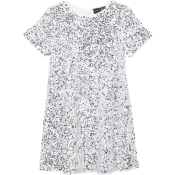 Klänning Greta silver strl 98/104-134/140 mywear.