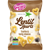 Lentil Hearts Tryffel/Parmesan.