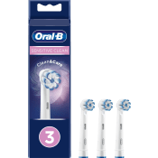 Tandborsthuvud Refill Sensitive Clean&Care 3-p Oral-B.