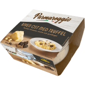 Parmesanost tryffel riven 80g Parmareggio.