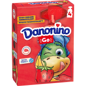 Banan Jordgubbsyoghurt 2,1% 4-p 280g Danonino.