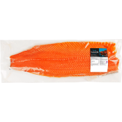 Laxfilé Färsk helsida upptinad ca 1,2kg Pacific brand.