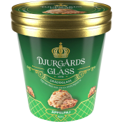 Gräddglass Äppelpaj 500ml Djurgårds Glace.